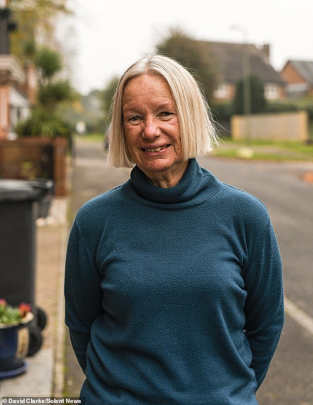 Mary Lester (pictured), 77, said 'we could do without' the development' and said it's a 'shame' that agricultural land has been destroyed to make way for the new homes