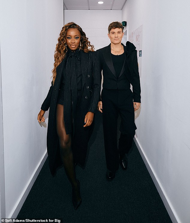 Hosts AJ and Will both opted for all-black looks for the latest live eviction