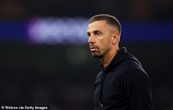 WOLVERHAMPTON, ENGLAND - NOVEMBER 02: Gary O'Neil, head coach of Wolverhampton Wanderers looks on following a draw in the Premier League match between Wolverhampton Wanderers FC and Crystal Palace FC at Molineux on November 02, 2024 in Wolverhampton, England. (Photo by Jack Thomas - WWFC/Wolves via Getty Images)