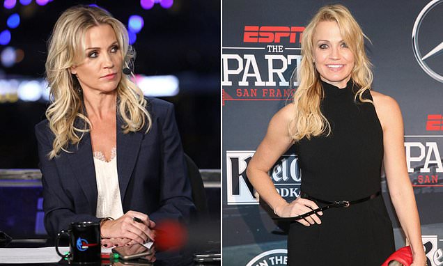 NBA analyst Michelle Beadle caught using racial slur live on air but fans are left split