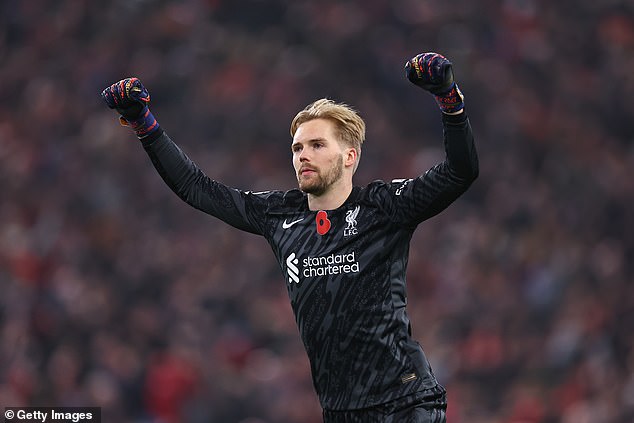 Caoimhin Kelleher continues to impress for Liverpool in the absence of No 1 Alisson Becker