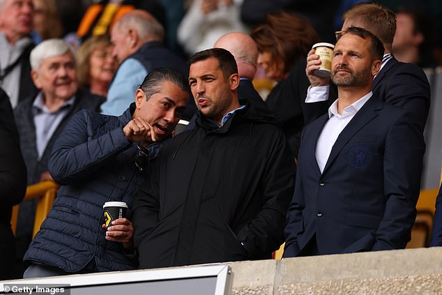 Paul Winstanley (middle) and Laurence Stewart (right), Chelsea¿s co-sporting directors, led the summer¿s managerial search