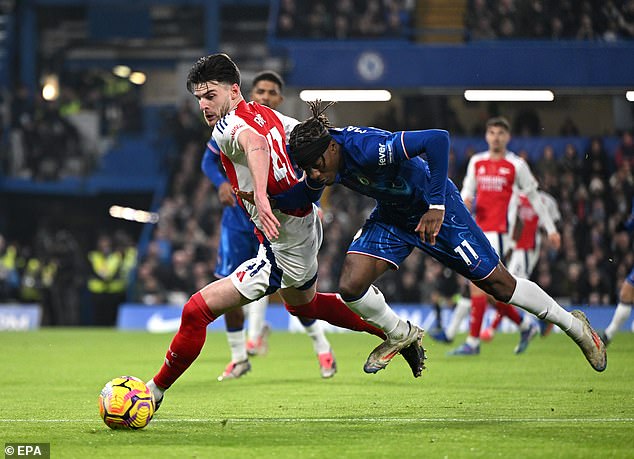 Declan Rice played through the pain barrier with a broken toe but didn't let his team down