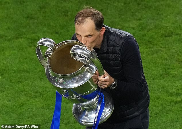 Chelsea were led then by their German coach and new England manager Thomas Tuchel