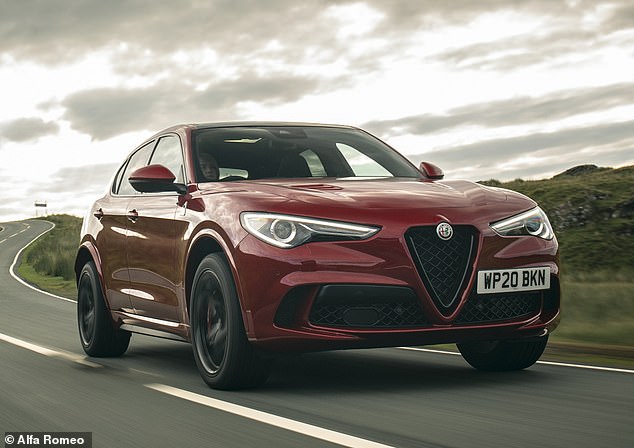 Alfa Romeo's sporty Stelvio Quadirifoglio SUV is one of the 10 relatively popular models that will be stung by the Chancellor's doubling of first-year VED rates for new models