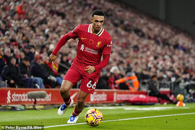 Trent Alexander-Arnold is showing no signs of extending his contract at Liverpool and the Reds are casting around for a replacement