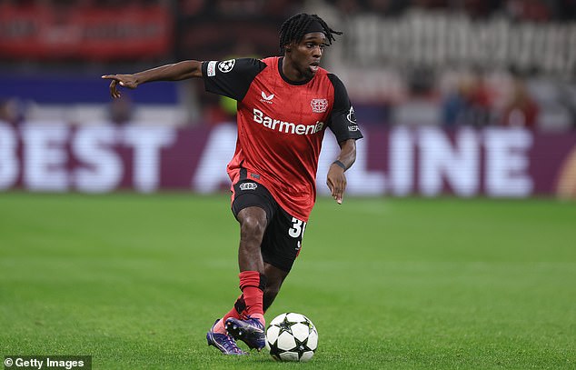 Bayer Leverkusen talent Jeremie Frimpong is on the radar - and Celtic could yet stand to profit