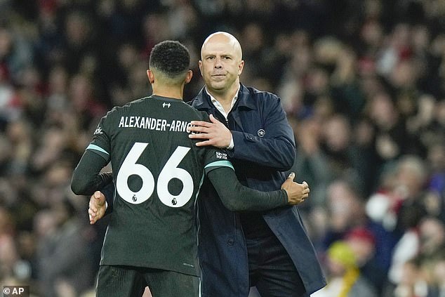 Alexander-Arnold remains a key player for Arne Slot despite doubts over his Liverpool future