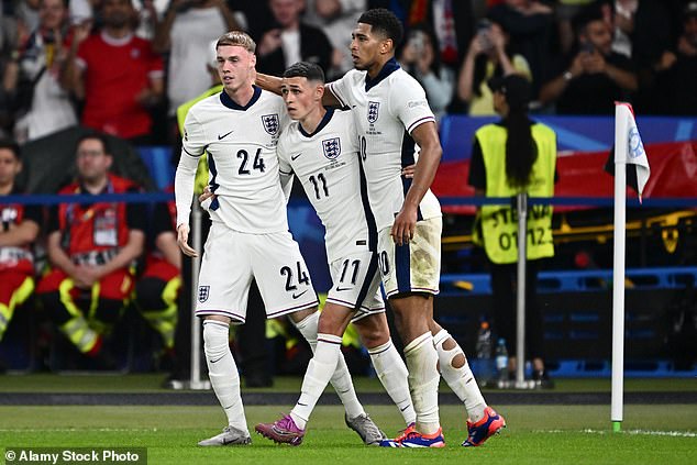 Palmer scored England's equaliser in the Euro 2024 final before their eventual loss to Spain