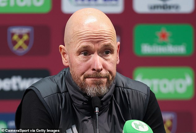 It proved to be Erik ten Hag's final game as Red Devils boss as he was sacked a day later