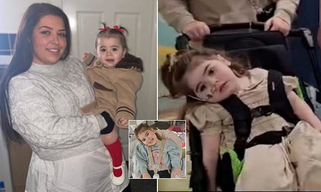 Toddler picked up a stomach bug at nursery...within a week she was paralysed