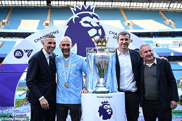 Manchester City have won each of the last four Premier League campaigns in succession