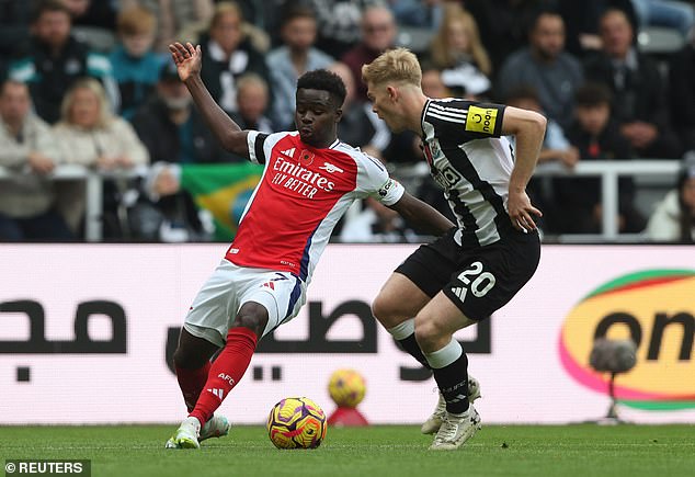 Hall's defending has come on leaps and bounds and he managed to keep Bukayo Saka quiet recently, suggesting he could be the player to fix England's left back problems