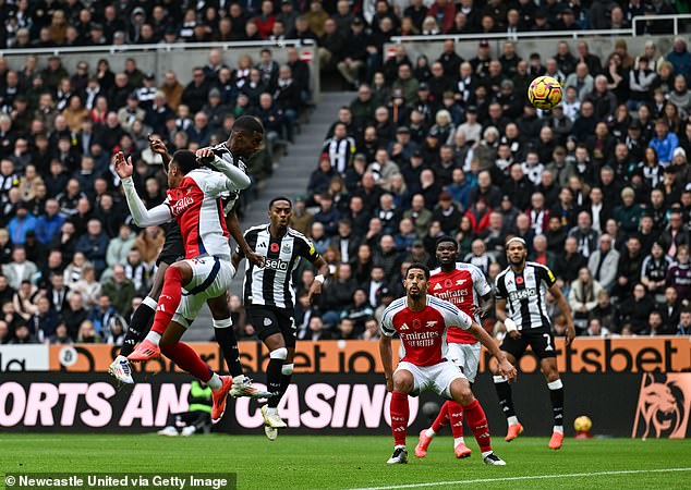 Isak scored Newcastle's winner when the two clubs met earlier this month at St James' Park