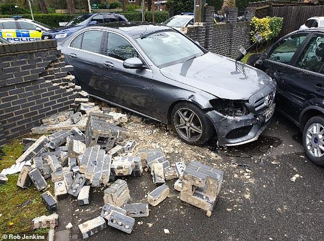 Malcolm Lomas, 90, from Cheltenham, was driving home from Cornwall when the crash occurred