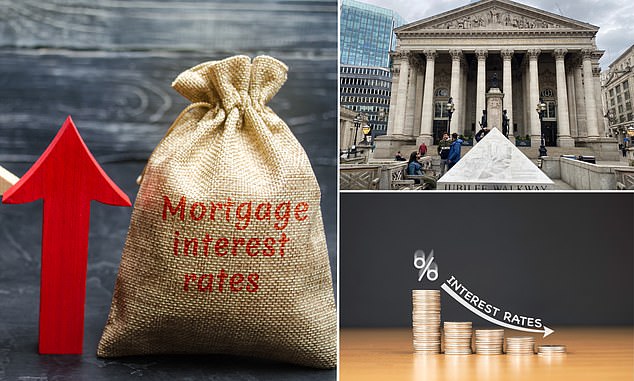 Going up: Mortgage rates are rising because markets now think interest rates will stay higher for longer, with inflation also forecast to remain higher than previously expected