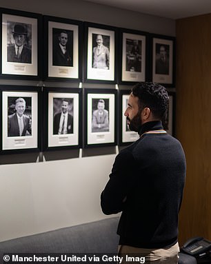 Amorim was given a tour of the ground