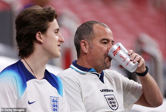 He has also remained coy on alcohol potentially being allowed in the country for the World Cup