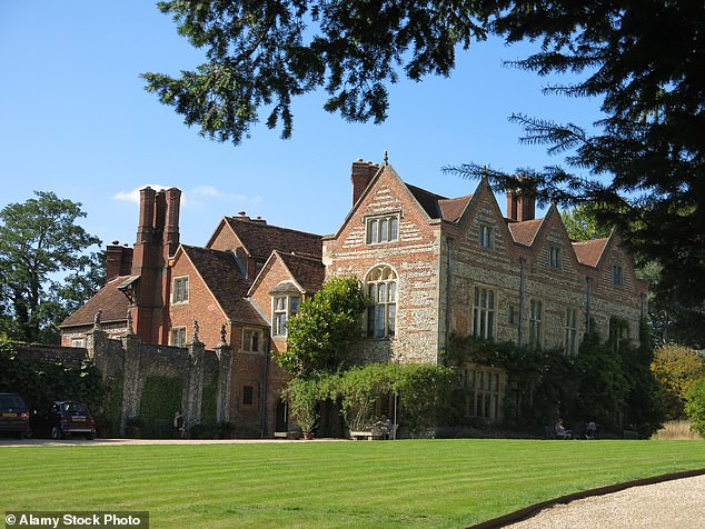 Family seat: The 16th Century Greys Court, near Henley, Oxon, was bought by the Brunners in 1937