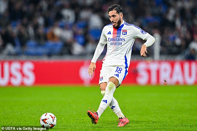 Lyon's Rayan Cherki is reportedly a target with the French side experiencing financial issues