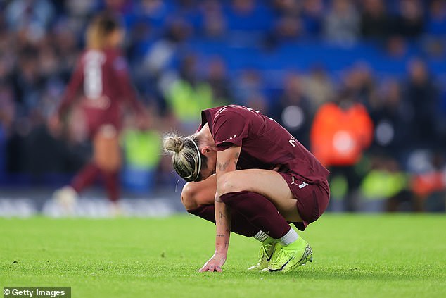 Man City lost the title to Chelsea on goal difference last season and they now sit two points behind the Blues