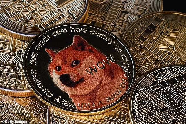 Dogecoin is by far the most popular of the meme-coins, with the supposed total market value of all of the coins at £43.4 billion