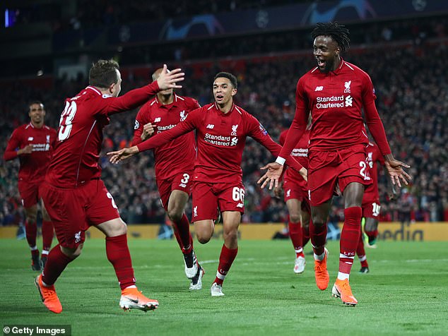 Origi is a cult hero at Liverpool after his brace against Barcelona in the Champions League