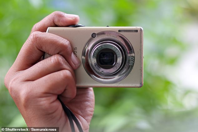 Back in fashion: Compact digital cameras have become popular among younger people due to their 'authentic' feel, according to one second-hand tech expert