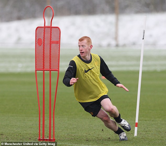 He said he didn't find marking Cristiano Ronaldo in training and played four times for United