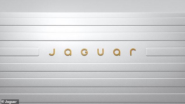 The electric revamp sees a whole new brand image for the firm, with the Jaguar name spelled out in a new specially-created type font call 'Jaguar Exuberant'