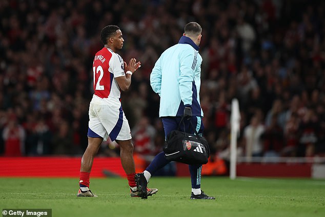 Arsenal have had several injuries recently during a tough period but the players are still of use