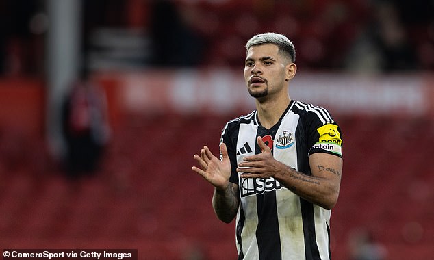 Bruno Guimaraes has stressed he is committed to Newcastle despite links to Man City