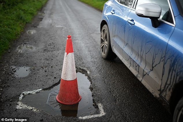 The FOI data shows that only 13 of the 17 councils (76 per cent) that paid drivers any compensation for pothole damage refused more than three-quarters of the claims they received in 2023