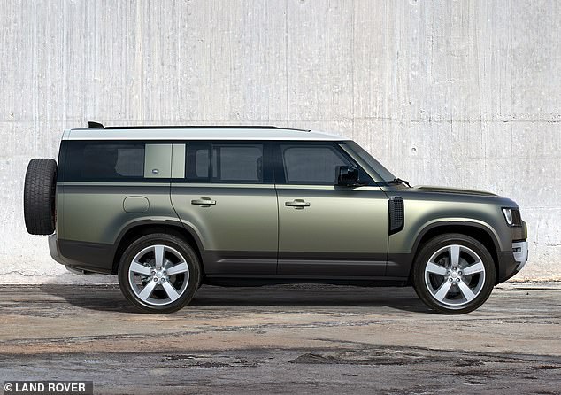 Land Rover's longest model - the Defender 130 - is some 18cm longer than an average-size UK domestic single garage