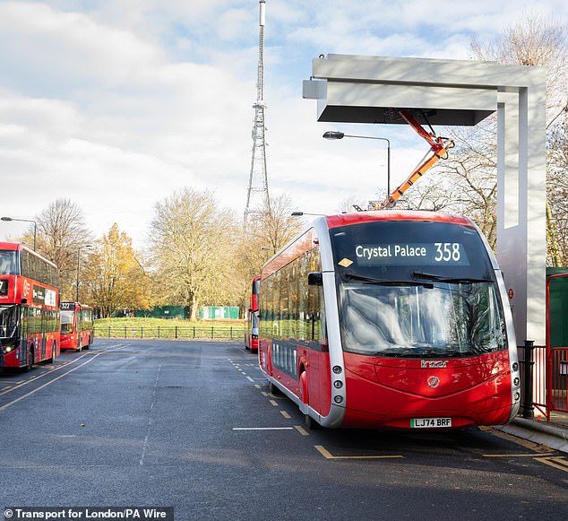 Called ieTrams, the futuristic-looking vehicles even have 360-degree cameras instead of wing mirrors