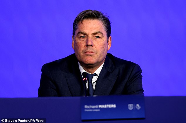 Premier League chief executive Richard Masters vowed that amendments to sponsorship rules would be made 'quickly and effectively' but City and Villa want to delay Friday's vote on them