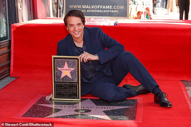 Ralph Macchio has said receiving a star on the Hollywood Walk Of Fame 'means the world to me'