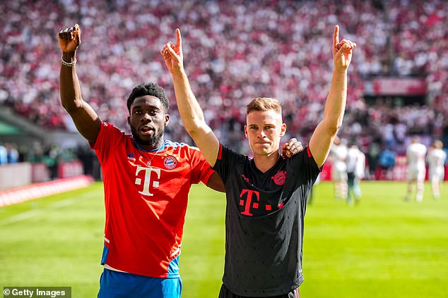 Current Bayern stars Alphonso Davies and Joshua Kimmich are thought to be of interest to Real Madrid