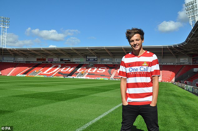 In honour of everyone that lost their homes as a result of the devastating fire in June 2017, Louis, 32, has donated his beloved Doncaster Rovers FC shirt