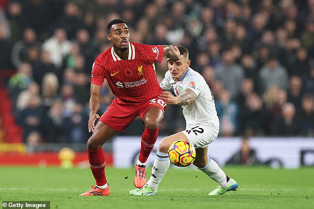 Ryan Gravenberch has starred for Liverpool operating in a deeper midfield role this season