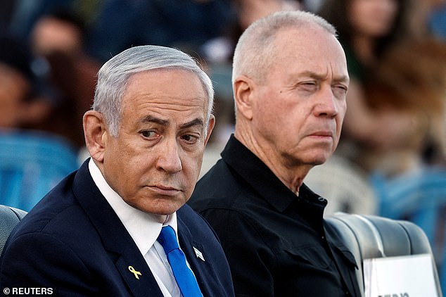 The ICC has taken the dramatic action against Benjamin Netanyahu (left) and his ex-defence minister Yoav Gallant (right)