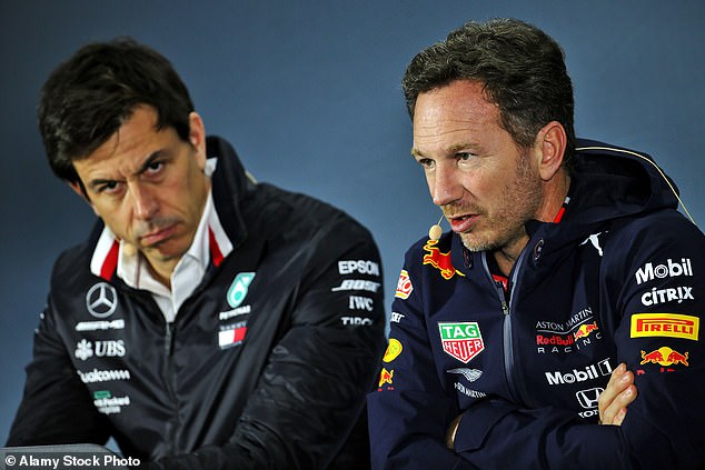 Horner added that he feels his rival has bigger issues to concern himself with as Mercedes struggle on the track