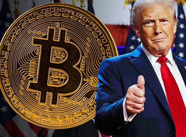 Boost: Donald Trump's victory in the US election has seen cryptocurrency rocket