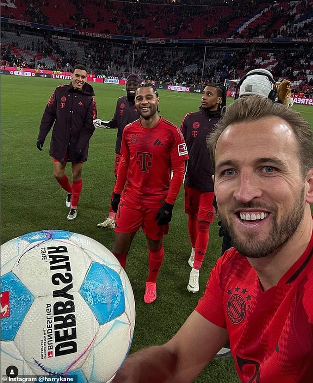 Harry Kane took home the seventh matchball of his Bayern Munich career on Friday night