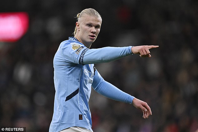 Erling Haaland wants people to relax when it comes to Manchester City's recent losing run