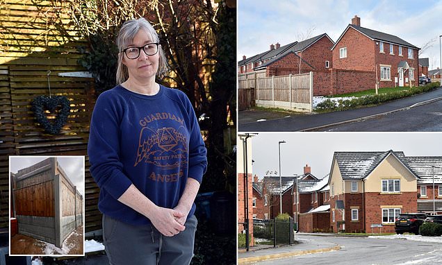 Our neighbour's homes were built 2.4m TOO HIGH: Locals claim newbuild houses next door