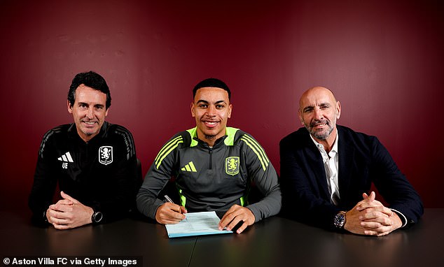 Rogers signed a new contract with Villa this week that is set to run until 2030