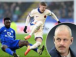 Joe Cole insists Leicester midfielder Wilfred Ndidi should have been sent off for 'terrible tackle' on Cole Palmer during Chelsea clash