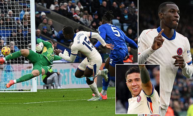 Leicester 1-2 Chelsea: Nicolas Jackson and Enzo Fernandez cap Enzo Maresca's ideal return