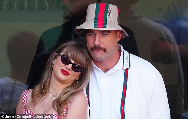 Taylor Swift has sent her social media congratulations to Jason and Kylie Kelce on their news